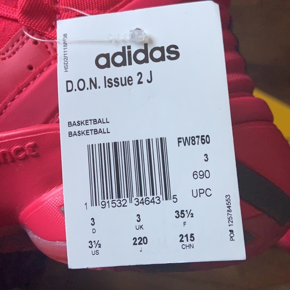 Adidas D.O.N issue #2 crayons kids shoes - Picture 11 of 11